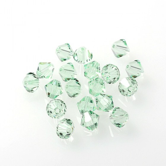 Doppelkegel 6 mm, Chrysolite
