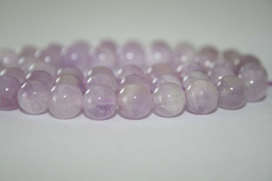 Helle Amethyst Perlen, 8 mm, B-Qualität