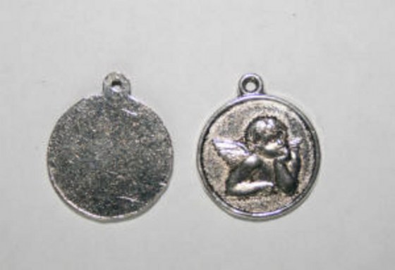 Engelmünze Anhänger, 22 mm