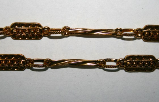 Kette 7,5 mm, gold