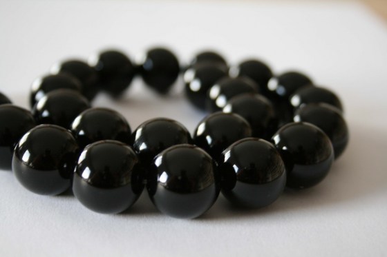 Onyx Perlen, 18 mm