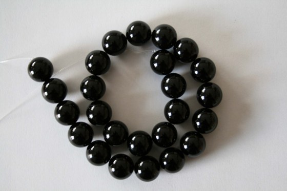 Onyx Perlen, 16 mm