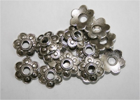 Perlenkappen 15 x 3 mm
