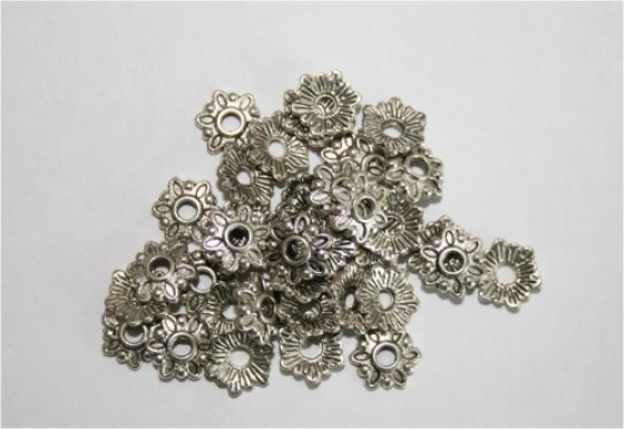 Perlenkappen 7 x 2 mm