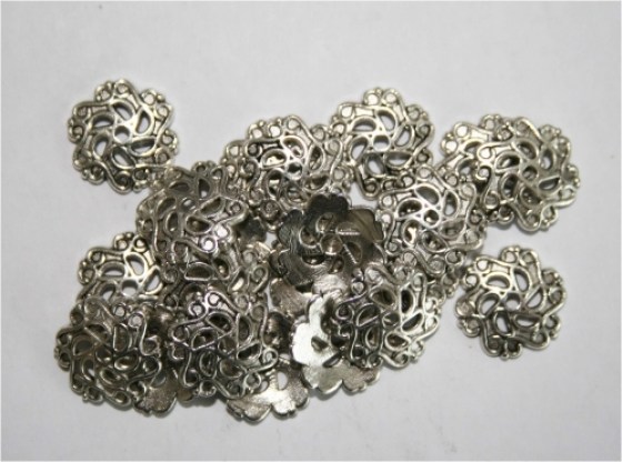 Perlenkappen 13 x 2,5 mm