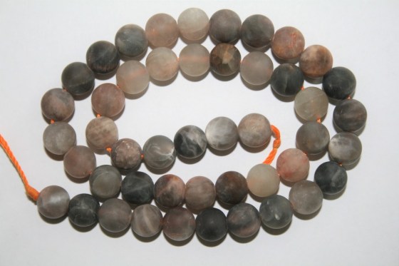 Sonnenstein Perlen, matt, 8 mm