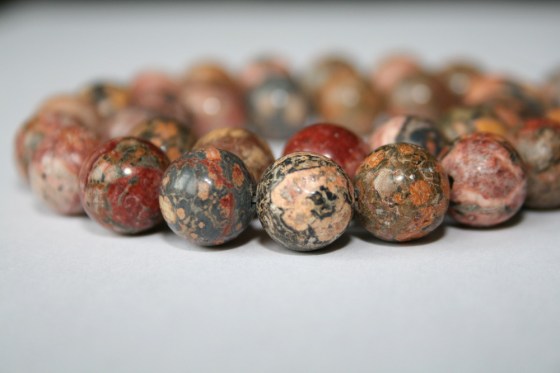 Leopard Jaspis, rot