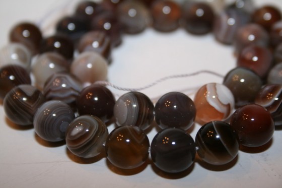 Botswana Achat Perlen, 8 mm
