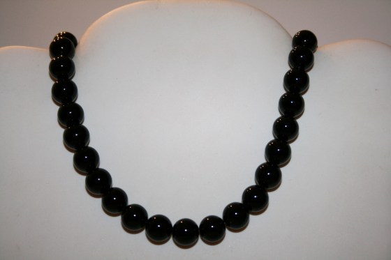 Onyx Perlen, 14 mm