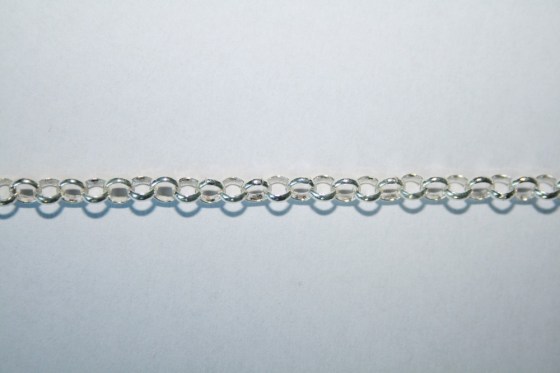 Sterling Silber Kette, 4 mm