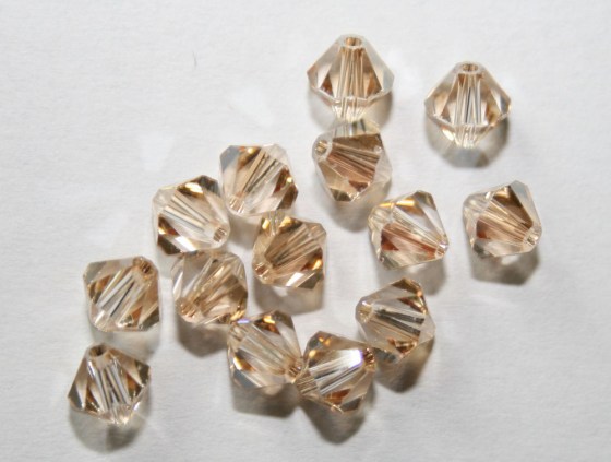 Doppelkegel 6 mm, Golden Shadow